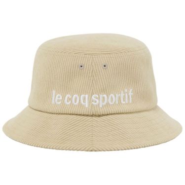 ルコック Le coq sportif　レディース コーデュロイ ハット LG5FCP71L BG00 ベージュ　2025年モデル ベージュ 詳細2