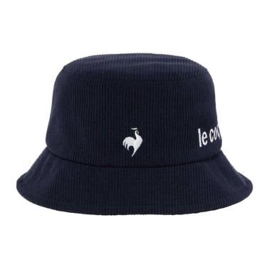 ルコック Le coq sportif　レディース コーデュロイ ハット LG5FCP71L NV00 ネイビー　2025年モデル ネイビー