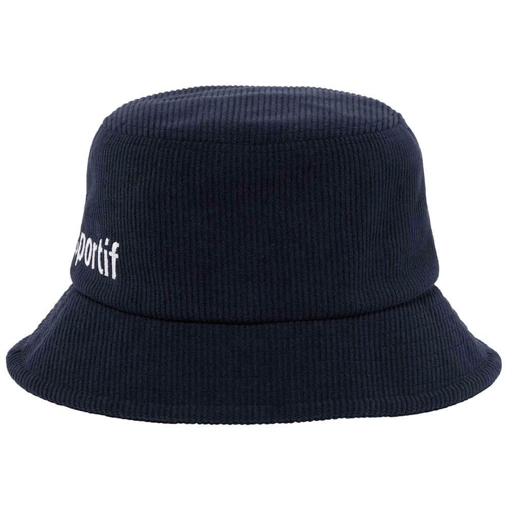ルコック Le coq sportif　レディース コーデュロイ ハット LG5FCP71L NV00 ネイビー　2025年モデル ネイビー 詳細3