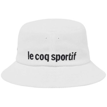 ルコック Le coq sportif　レディース コーデュロイ ハット LG5FCP71L WH00 ホワイト　2025年モデル ホワイト 詳細2