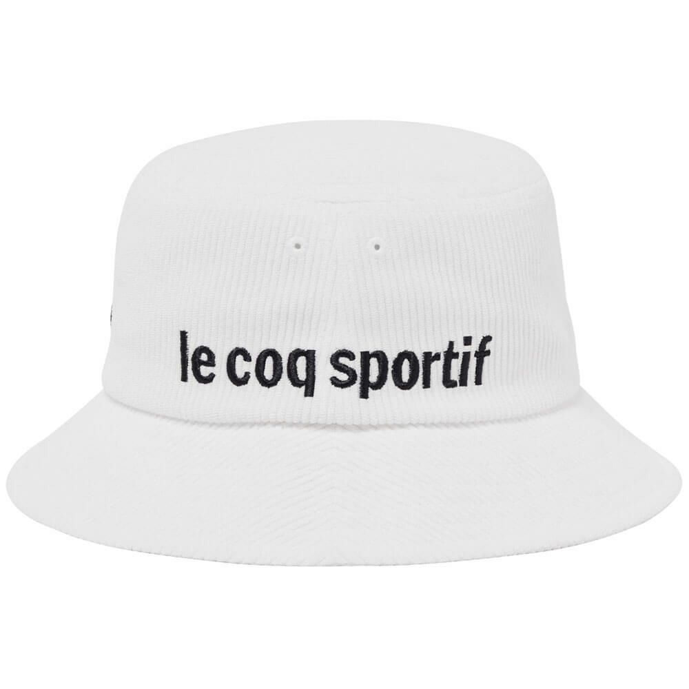 ルコック Le coq sportif　レディース コーデュロイ ハット LG5FCP71L WH00 ホワイト　2025年モデル ホワイト 詳細2