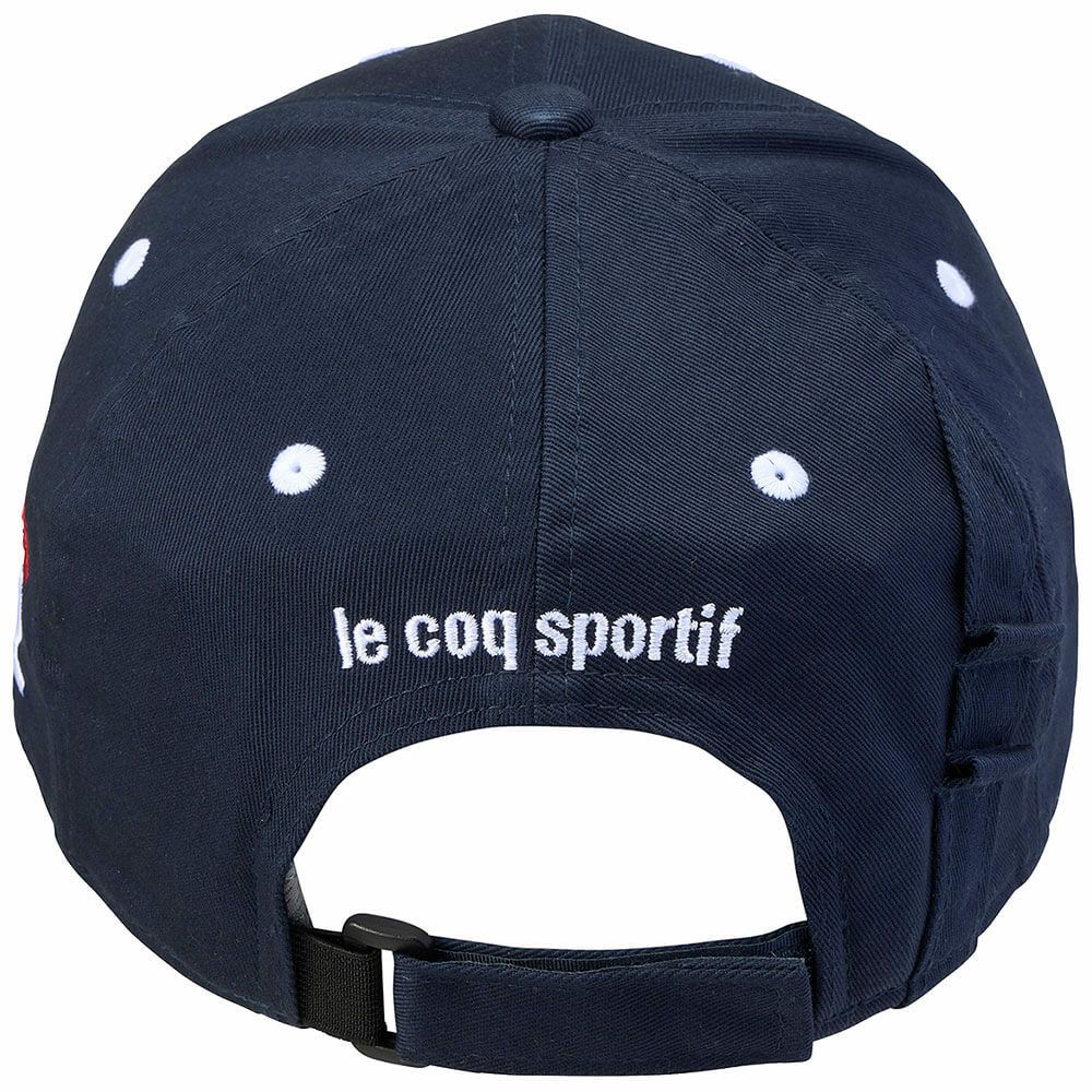 ルコック Le coq sportif　メンズ ロゴ キャップ LG5SCP00M NV00 ネイビー　2025年モデル ネイビー 詳細2