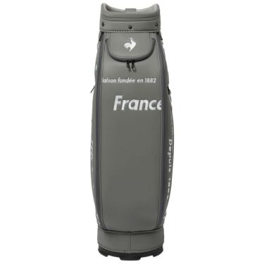 ルコック Le coq sportif　メンズ グラフィックデザイン キャディバッグ LG4FCB02M GY00 グレー　2025年モデル グレー 詳細4