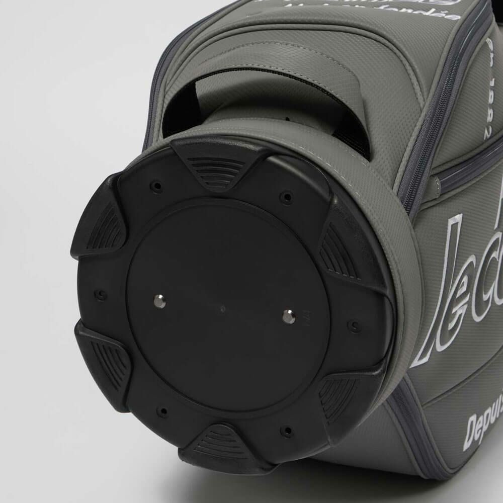 ルコック Le coq sportif　メンズ グラフィックデザイン キャディバッグ LG4FCB02M GY00 グレー　2025年モデル グレー 詳細8