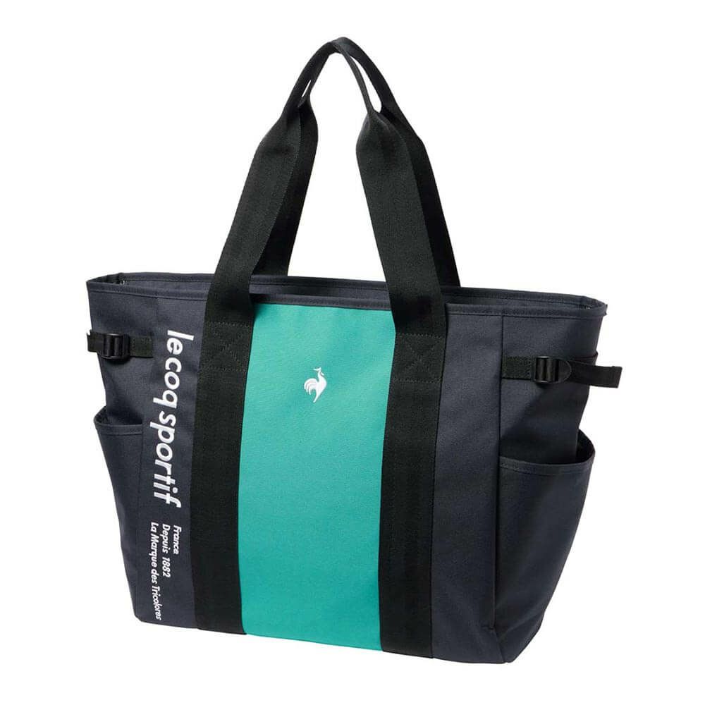 ルコック Le coq sportif　メンズ スポーティデザイン シンプル トートバック LG4FTT01M NVGR ネイビーグリーン　2025年モデル ネイビーグリーン