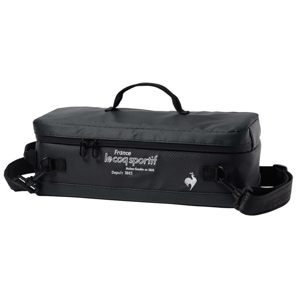 ルコック Le coq sportif　メンズ 保冷機能付き ショルダー カートポーチ LG5FTT43M NV00 ネイビー　2025年モデル ネイビー 詳細3