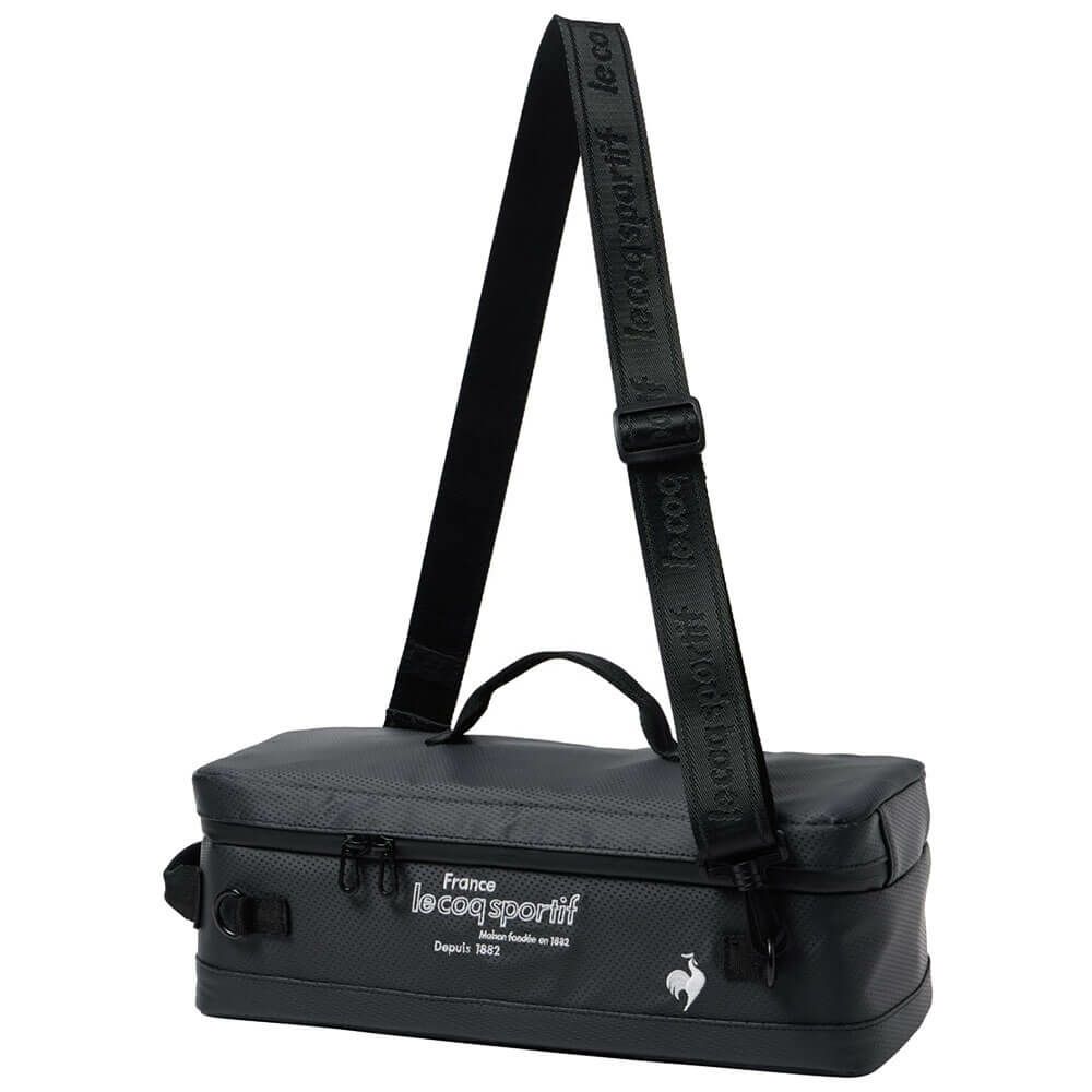 ルコック Le coq sportif　メンズ 保冷機能付き ショルダー カートポーチ LG5FTT43M NV00 ネイビー　2025年モデル ネイビー 詳細5