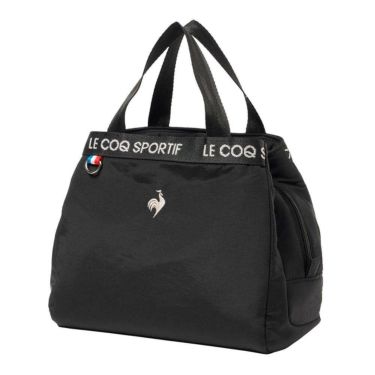 ルコック Le coq sportif　レディース あおりポケット ナイロン カートポーチ LG5FTT45L BK00 ブラック　2025年モデル ブラック