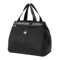 ルコック Le coq sportif　レディース あおりポケット ナイロン カートポーチ LG5FTT45L BK00 ブラック　2025年モデル