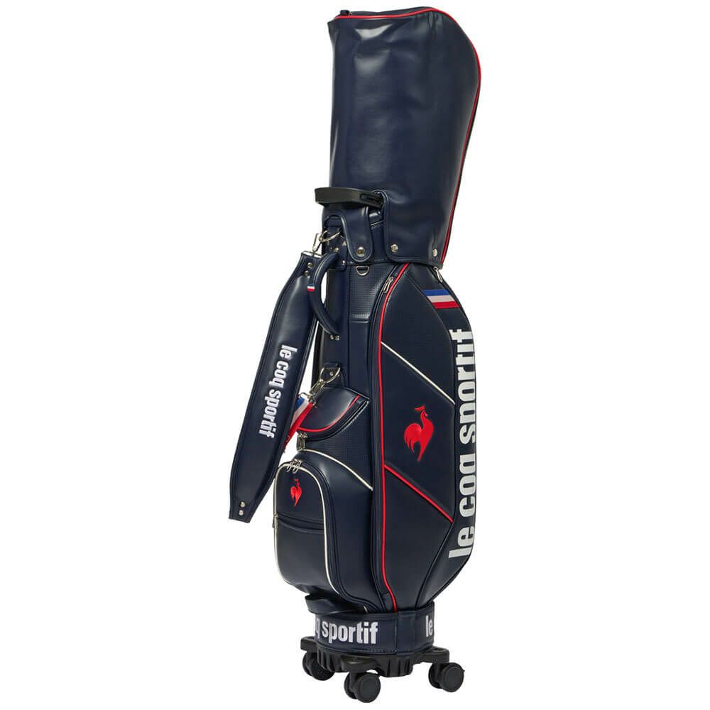 ルコック Le coq sportif　ユニセックス 取り外し可能キャスター付き キャディバッグ LG5FCB00U NV00 ネイビー　2025年モデル ネイビー 詳細2