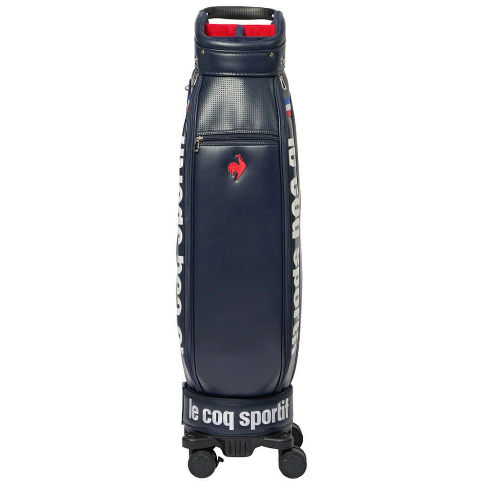 ルコック Le coq sportif　ユニセックス 取り外し可能キャスター付き キャディバッグ LG5FCB00U NV00 ネイビー　2025年モデル ネイビー 詳細4