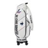 ルコック Le coq sportif　ユニセックス 取り外し可能キャスター付き キャディバッグ LG5FCB00U WH00 ホワイト　2025年モデル ホワイト