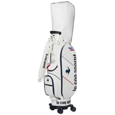ルコック Le coq sportif　ユニセックス 取り外し可能キャスター付き キャディバッグ LG5FCB00U WH00 ホワイト　2025年モデル ホワイト 詳細2