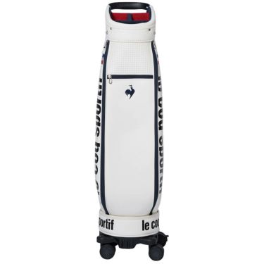 ルコック Le coq sportif　ユニセックス 取り外し可能キャスター付き キャディバッグ LG5FCB00U WH00 ホワイト　2025年モデル ホワイト 詳細4