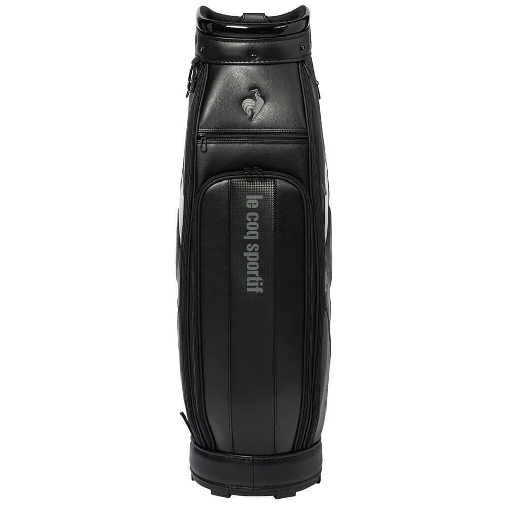 ルコック Le coq sportif　メンズ アーカイブデザイン キャディバッグ LG5FCB01M BK00 ブラック　2025年モデル ブラック 詳細4