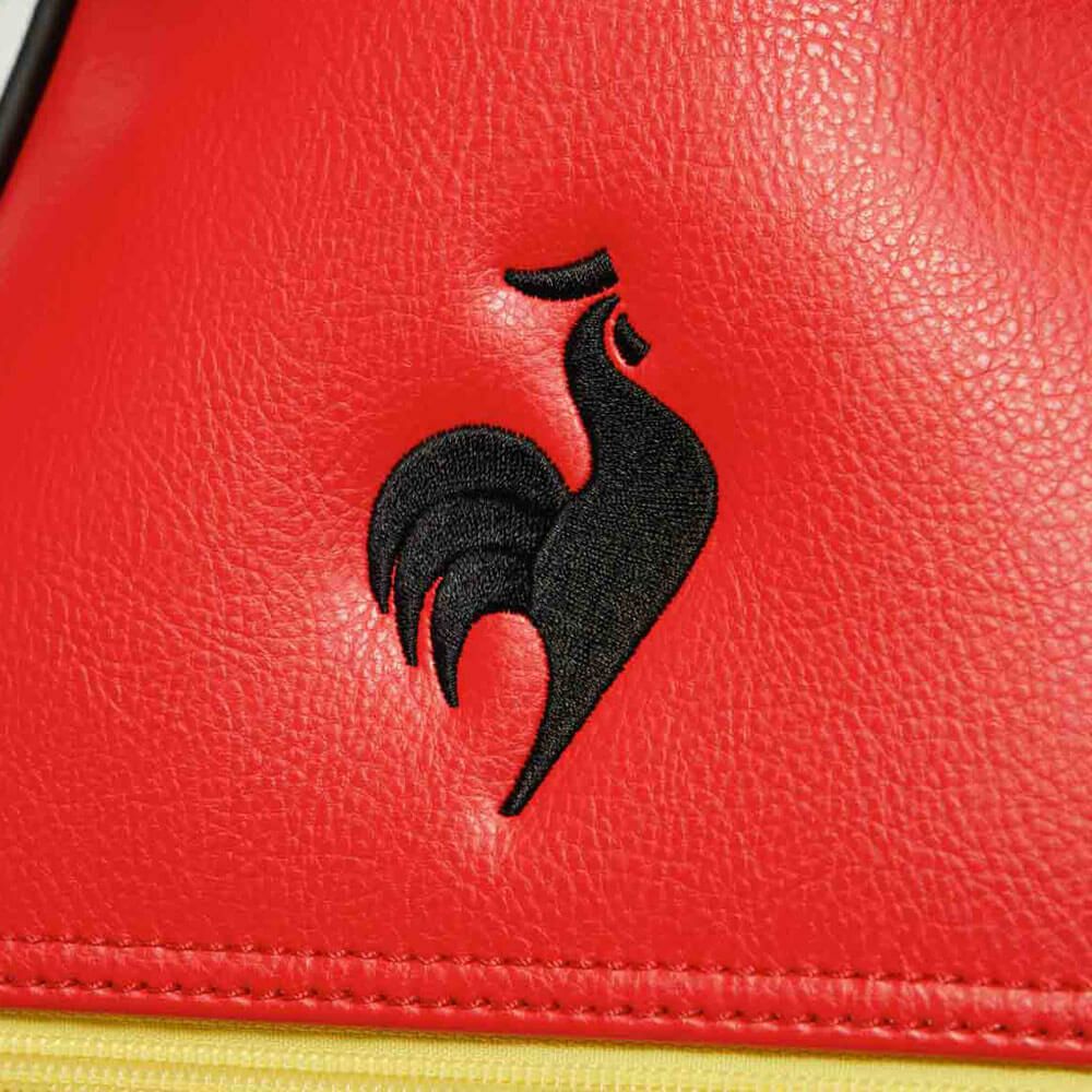 ルコック Le coq sportif　メンズ アーカイブデザイン キャディバッグ LG5FCB01M RD00 レッド　2025年モデル レッド 詳細7