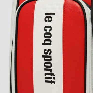 ルコック Le coq sportif　メンズ アーカイブデザイン キャディバッグ LG5FCB01M RD00 レッド　2025年モデル レッド 詳細8