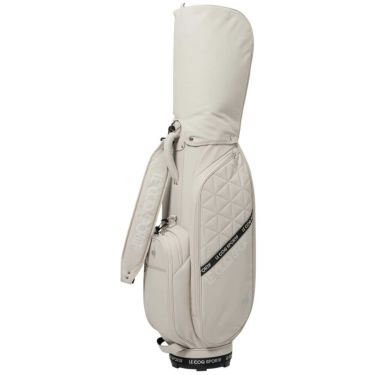 ルコック Le coq sportif　レディース キルティングデザイン キャディバッグ LG5FCB01L BG00 ベージュ　2025年モデル ベージュ 詳細2