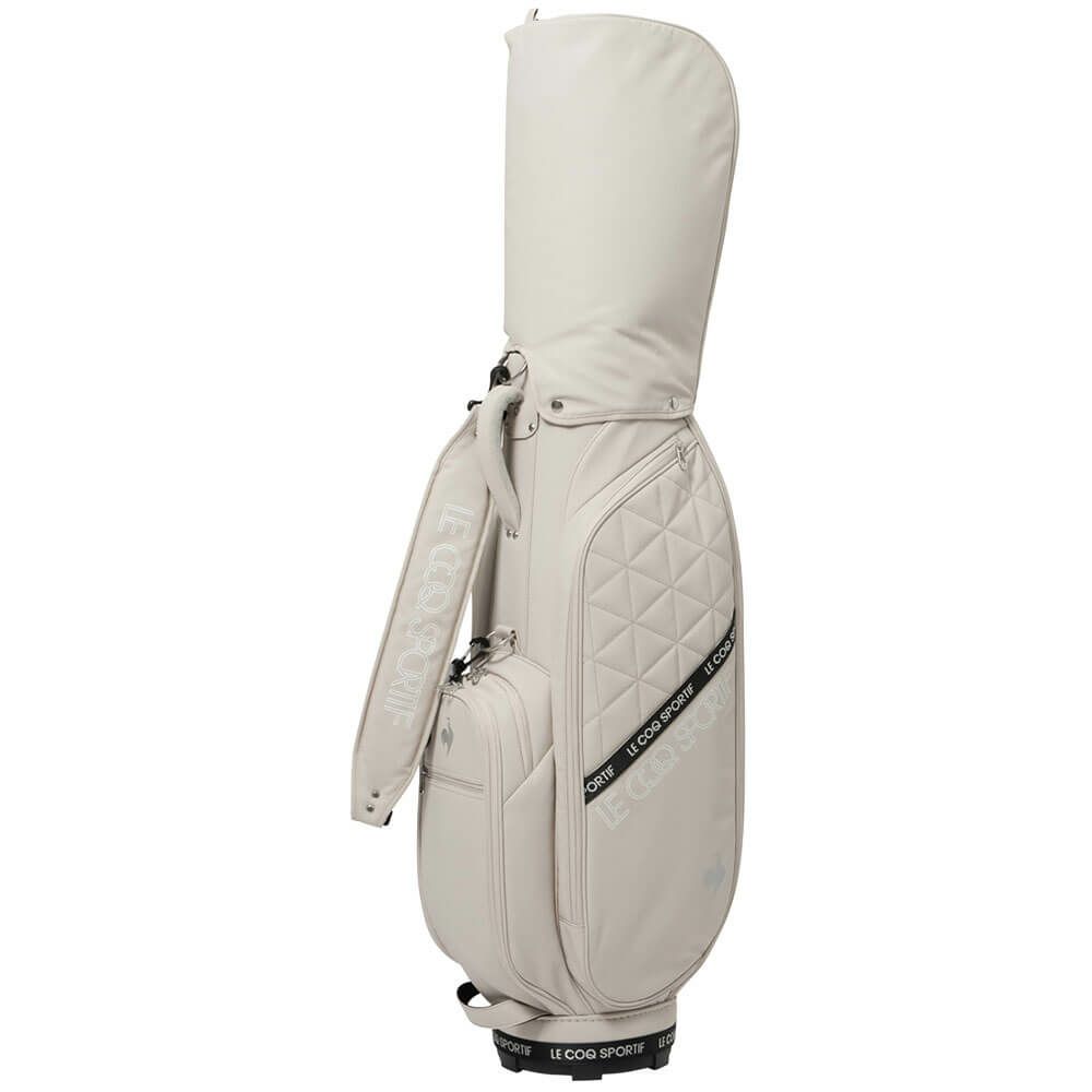 ルコック Le coq sportif　レディース キルティングデザイン キャディバッグ LG5FCB01L BG00 ベージュ　2025年モデル ベージュ 詳細2