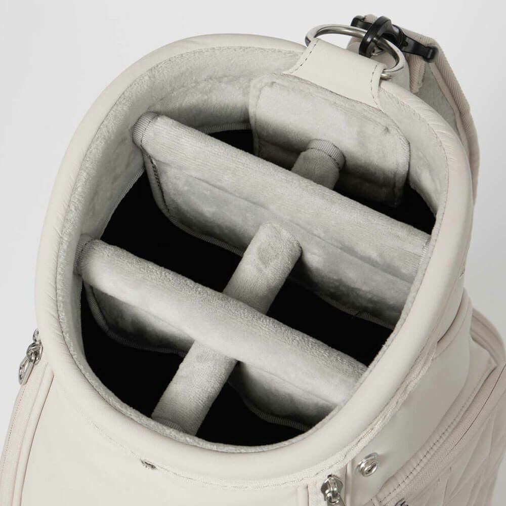 ルコック Le coq sportif　レディース キルティングデザイン キャディバッグ LG5FCB01L BG00 ベージュ　2025年モデル ベージュ 詳細5