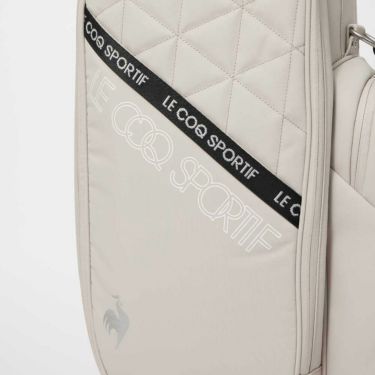 ルコック Le coq sportif　レディース キルティングデザイン キャディバッグ LG5FCB01L BG00 ベージュ　2025年モデル ベージュ 詳細6