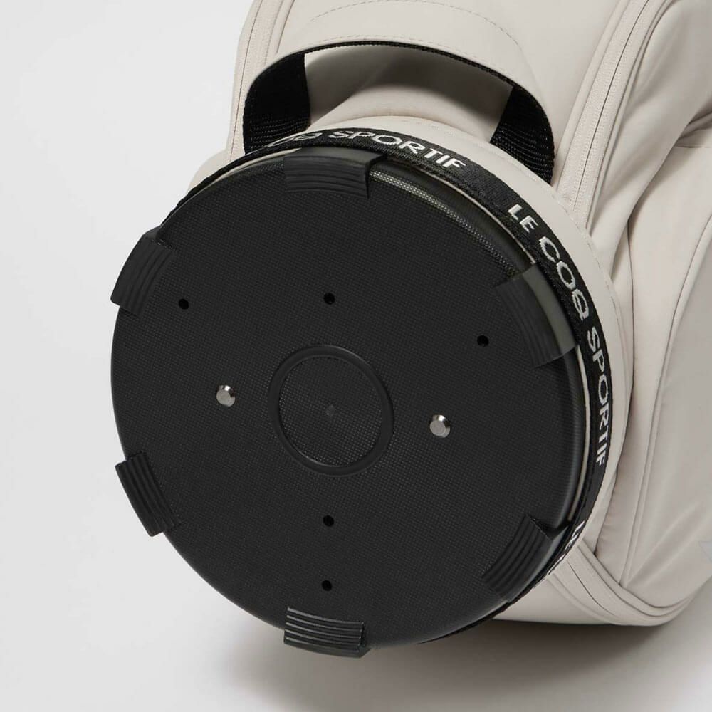 ルコック Le coq sportif　レディース キルティングデザイン キャディバッグ LG5FCB01L BG00 ベージュ　2025年モデル ベージュ 詳細9