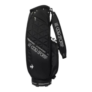 ルコック Le coq sportif　レディース キルティングデザイン キャディバッグ LG5FCB01L BK00 ブラック　2025年モデル ブラック