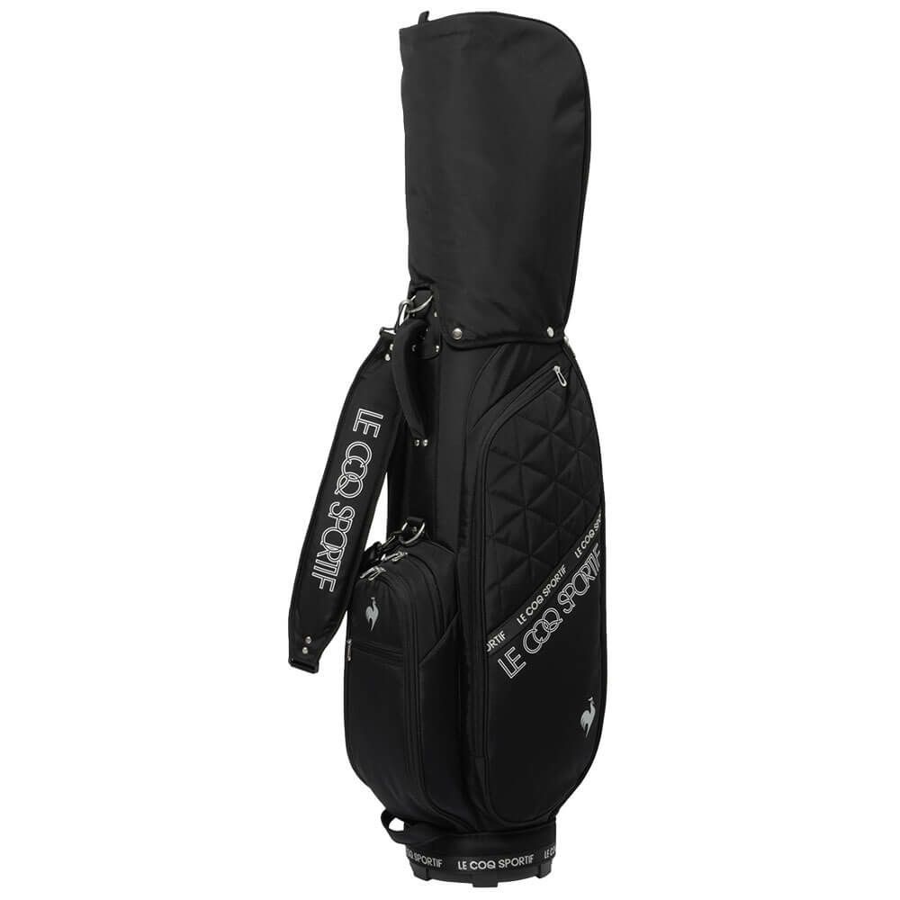 ルコック Le coq sportif　レディース キルティングデザイン キャディバッグ LG5FCB01L BK00 ブラック　2025年モデル ブラック 詳細2