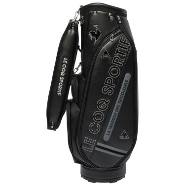 ルコック Le coq sportif　レディース マットデザイン キャディバッグ LG5FCB02L BK00 ブラック　2025年モデル ブラック 詳細3