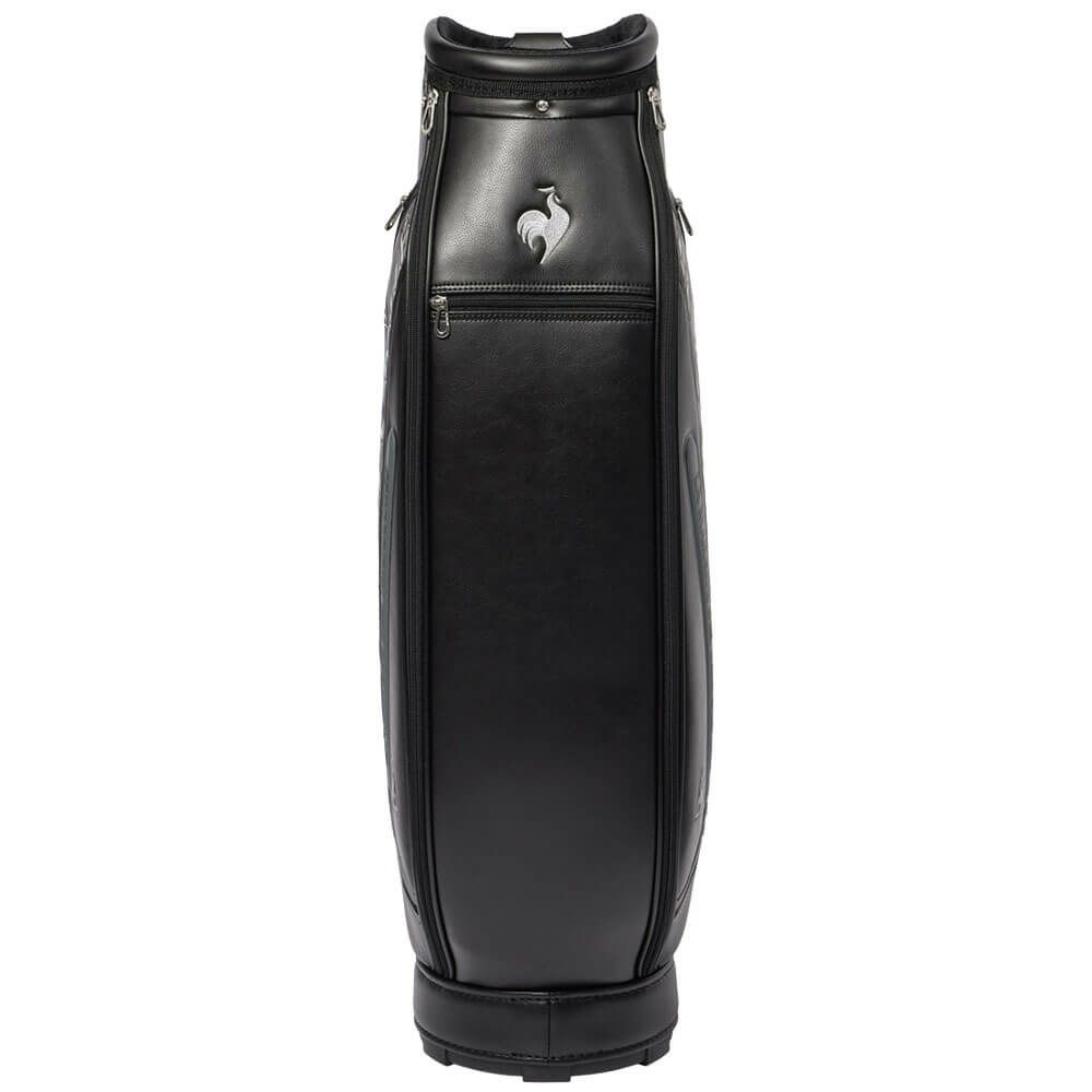 ルコック Le coq sportif　レディース マットデザイン キャディバッグ LG5FCB02L BK00 ブラック　2025年モデル ブラック 詳細4