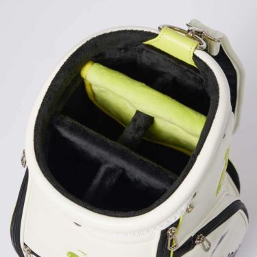 ルコック Le coq sportif　レディース マットデザイン キャディバッグ LG5FCB02L WH00 ホワイト　2025年モデル ホワイト 詳細5