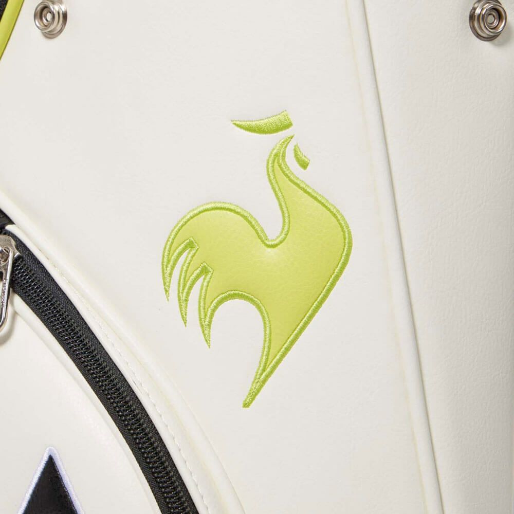 ルコック Le coq sportif　レディース マットデザイン キャディバッグ LG5FCB02L WH00 ホワイト　2025年モデル ホワイト 詳細7