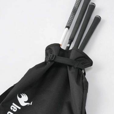 ルコック Le coq sportif　ユニセックス バックパックタイプ クラブケース LG5SCB92U BK00 ブラック　2025年モデル ブラック 詳細4