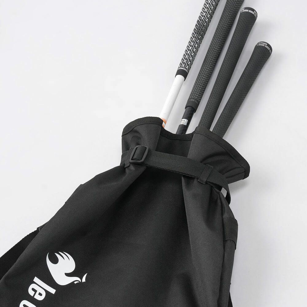 ルコック Le coq sportif　ユニセックス バックパックタイプ クラブケース LG5SCB92U BK00 ブラック　2025年モデル ブラック 詳細4