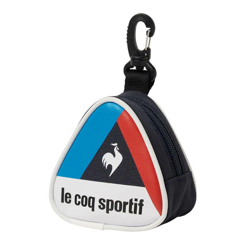 ルコック Le coq sportif　メンズ トライアングルデザイン ボールホルダー LG5FBZ00M BL00 ブルー　2025年モデル ブルー