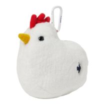 ルコック Le coq sportif　レディース ボア素材 ボールホルダー LG5FBZ03L WH00 ホワイト　2025年モデル