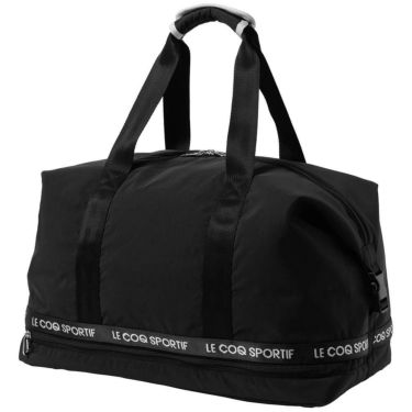 ルコック Le coq sportif　レディース フラップポケットデザイン ボストンバッグ LG5FBB01L BK00 ブラック　2025年モデル ブラック 詳細2