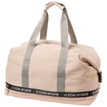 ルコック Le coq sportif　レディース フラップポケットデザイン ボストンバッグ LG5FBB01L PK00 ピンク　2025年モデル ピンク 詳細2