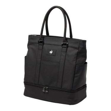 ルコック Le coq sportif　メンズ 二層式 ボストンバッグ LG5FBB01M BK00 ブラック　2025年モデル ブラック