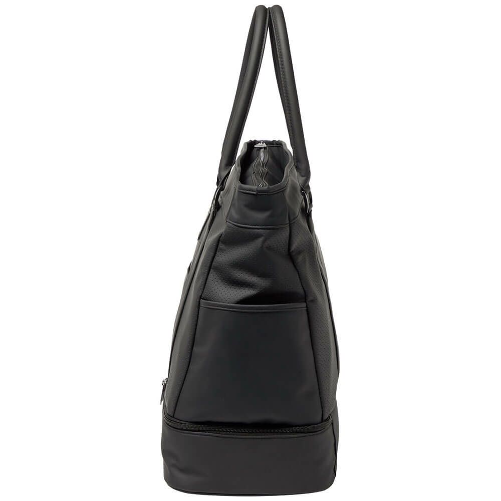 ルコック Le coq sportif　メンズ 二層式 ボストンバッグ LG5FBB01M BK00 ブラック　2025年モデル ブラック 詳細3