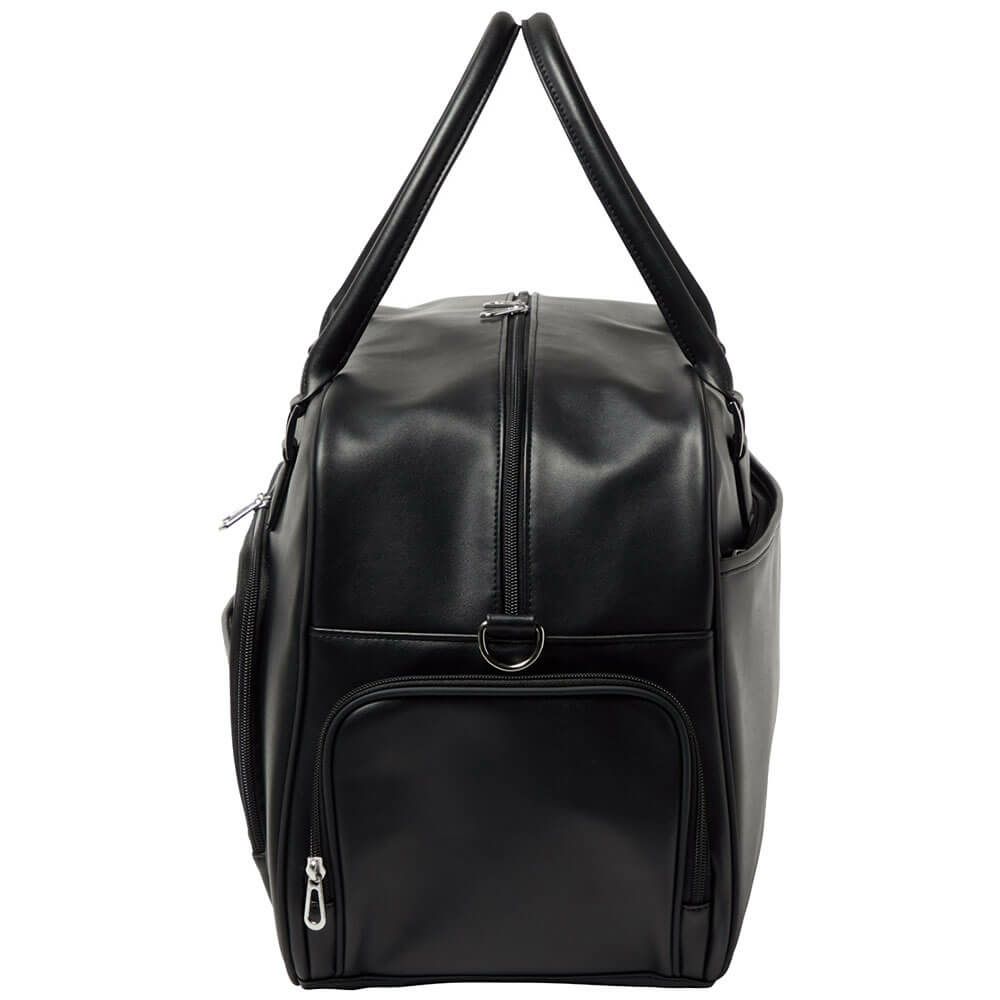 ルコック Le coq sportif　メンズ ベーシック ボストンバッグ LG5FBB02M BK00 ブラック　2025年モデル ブラック 詳細3