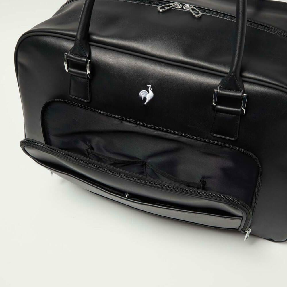 ルコック Le coq sportif　メンズ ベーシック ボストンバッグ LG5FBB02M BK00 ブラック　2025年モデル ブラック 詳細6