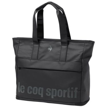 ルコック Le coq sportif　メンズ トライアングルデザイン 多収納 トートバッグ LG5FTT00M BK00 ブラック　2025年モデル ブラック 詳細2