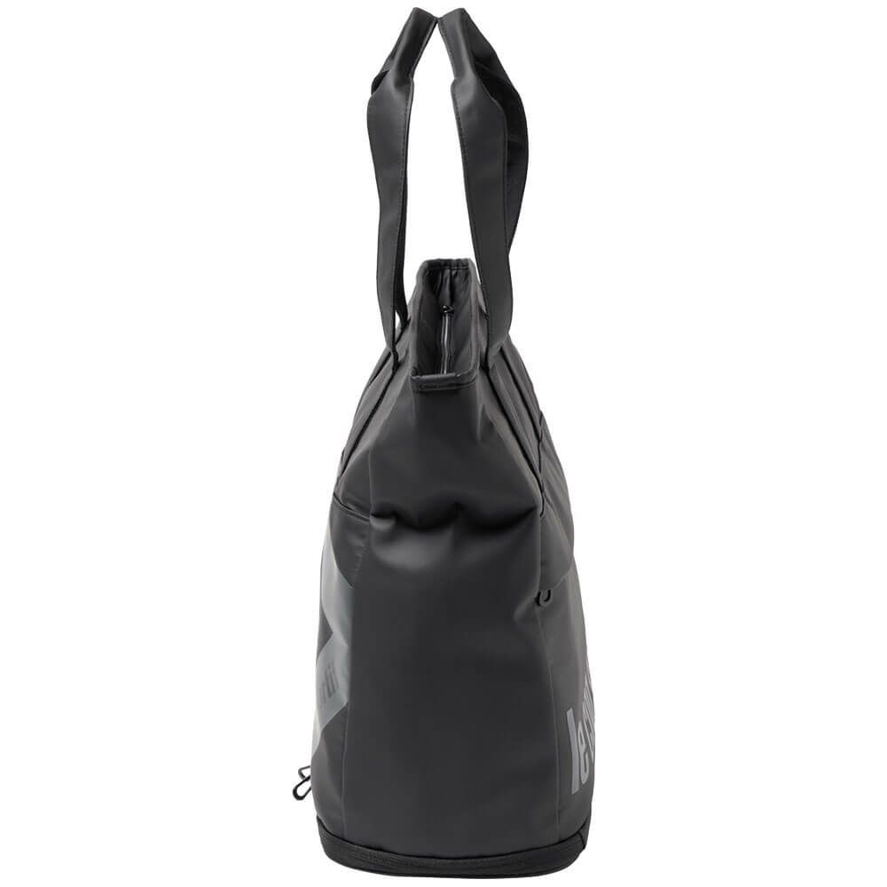 ルコック Le coq sportif　メンズ トライアングルデザイン 多収納 トートバッグ LG5FTT00M BK00 ブラック　2025年モデル ブラック 詳細3