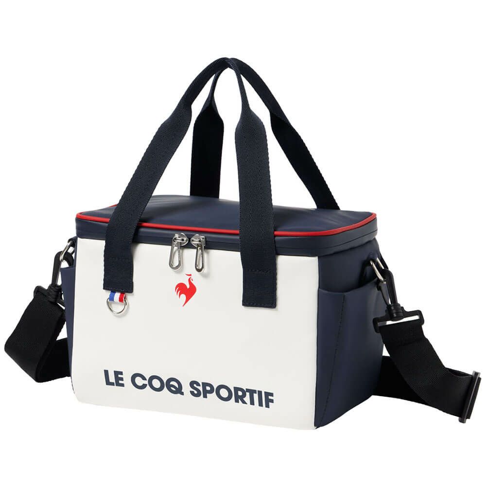 ルコック Le coq sportif　ユニセックス 保冷保温機能付き 横型 カートポーチ LG5FTT42U WHNV ホワイトネイビー　2025年モデル ホワイトネイビー 詳細3