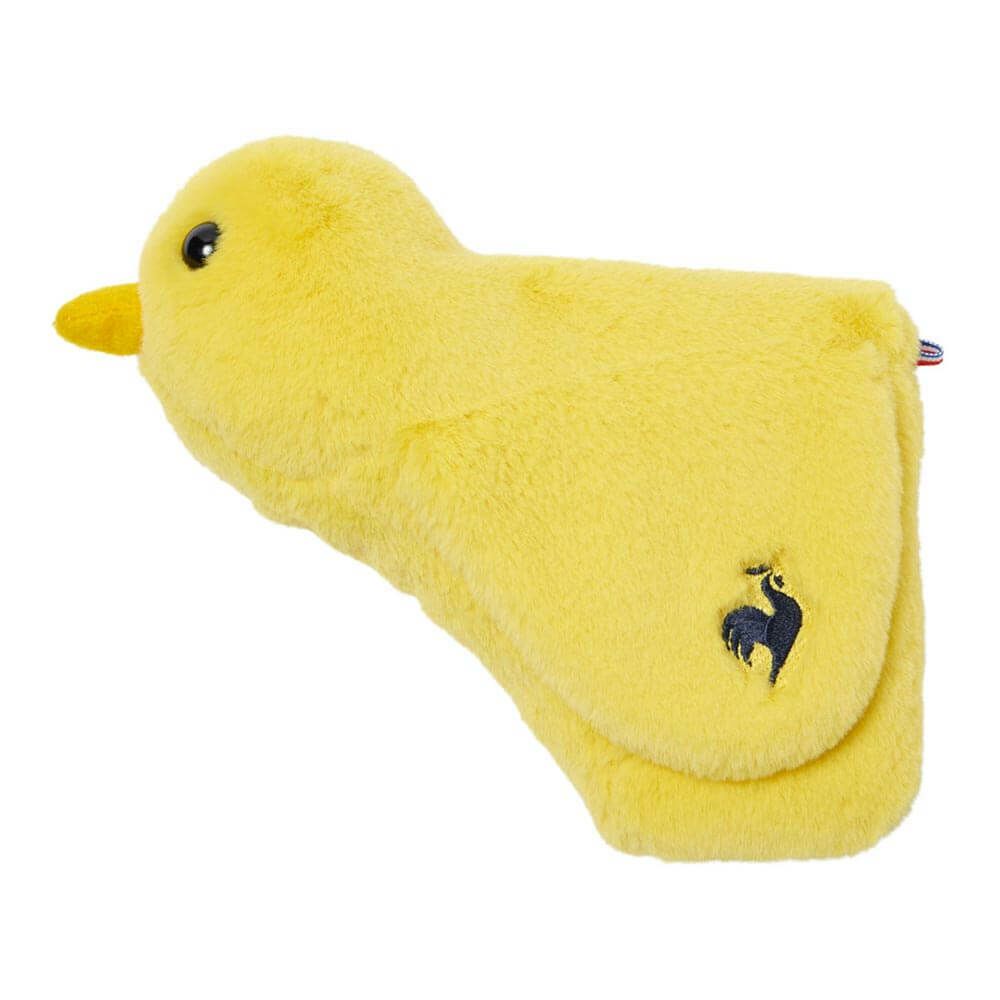 ルコック Le coq sportif　レディース ボア素材 ピン型・マレット型用 パターカバー LG5FHC50L YL00 イエロー　2025年モデル イエロー