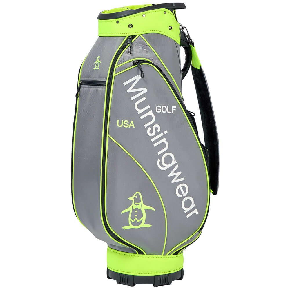 マンシングウェア Munsingwear　メンズ キャディバッグ MG5FCB02M GY00 グレー　2025年モデル グレー 詳細2