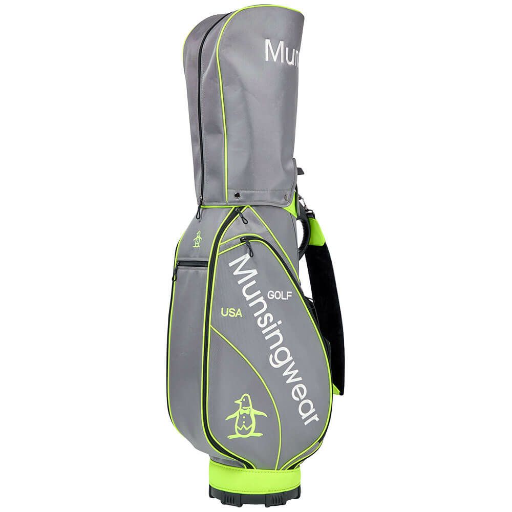 マンシングウェア Munsingwear　メンズ キャディバッグ MG5FCB02M GY00 グレー　2025年モデル グレー 詳細4
