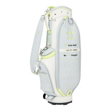 マンシングウェア Munsingwear　レディース キャディバッグ MG5FCB02L GY00 グレー　2025年モデル グレー