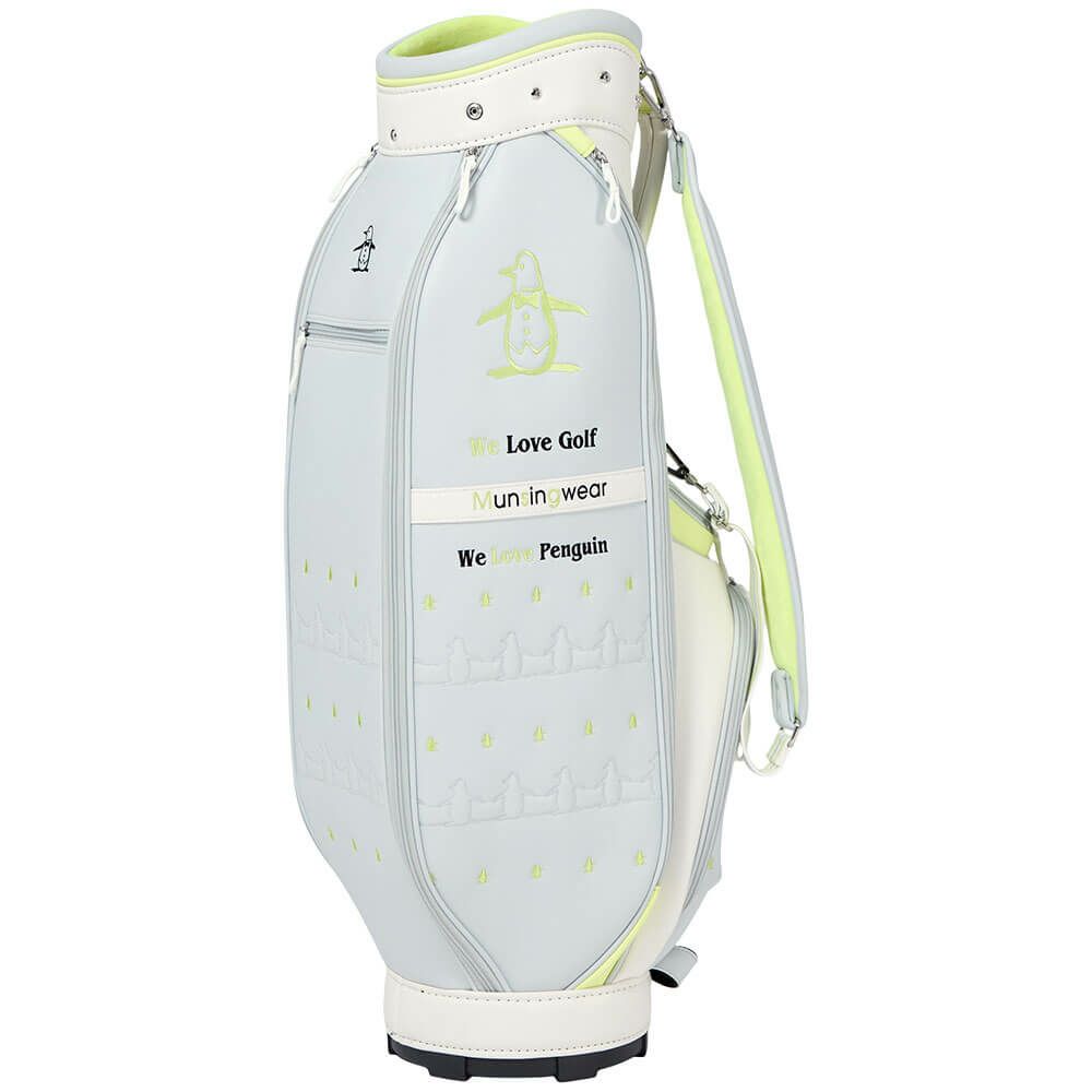 マンシングウェア Munsingwear　レディース キャディバッグ MG5FCB02L GY00 グレー　2025年モデル グレー 詳細2